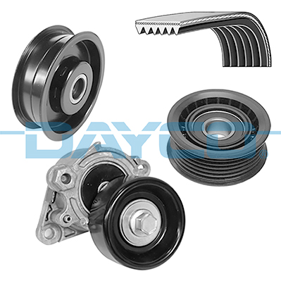 Poly V-riemen kit Dayco KPV837