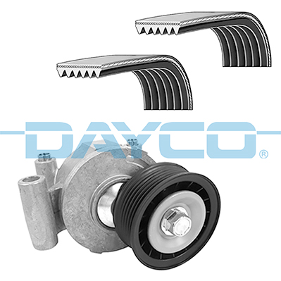 Poly V-riemen kit Dayco KPV969
