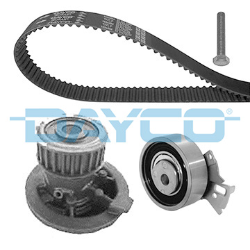 Distributieriem kit inclusief waterpomp Dayco KTBWP2212