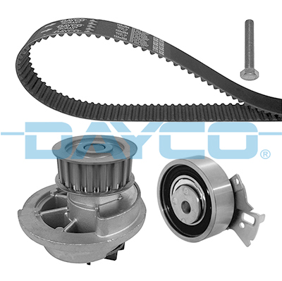 Distributieriem kit inclusief waterpomp Dayco KTBWP2216