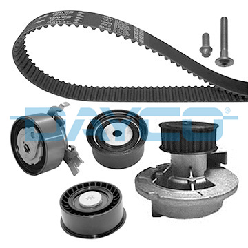 Distributieriem kit inclusief waterpomp Dayco KTBWP2523