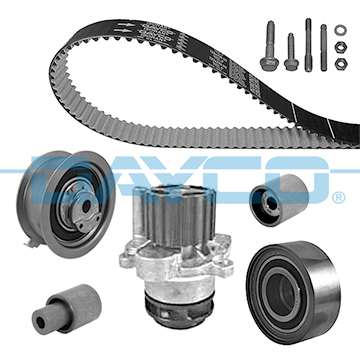 Distributieriem kit inclusief waterpomp Dayco KTBWP3602