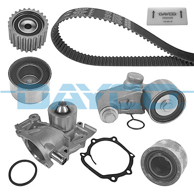 Distributieriem kit inclusief waterpomp Dayco KTBWP5531