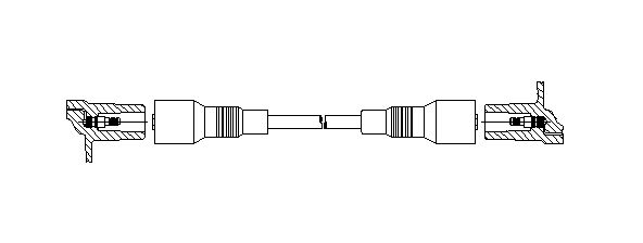 Bougiekabel Bremi 350/60