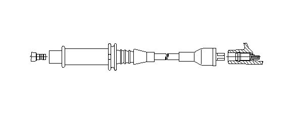 Bougiekabel Bremi 601/80