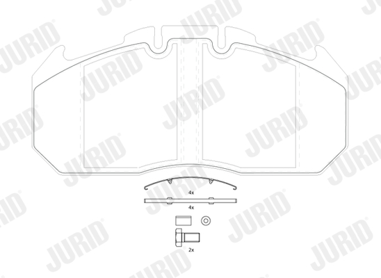 Jurid Remblokset 2913109560