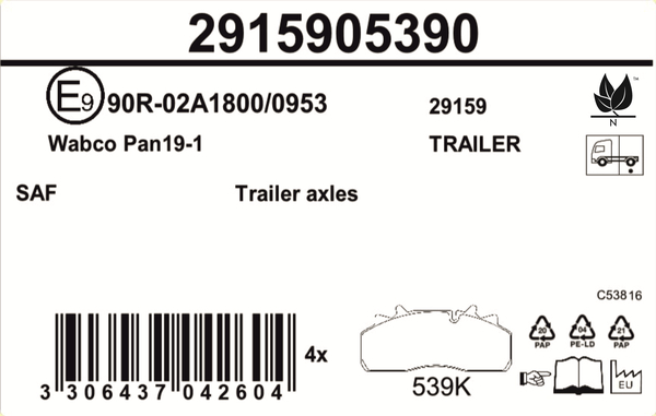 Jurid Remblokset 2915905390