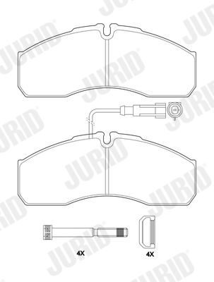 Jurid Remblokset 2916009562
