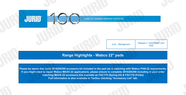 Jurid Remblokset 2916205390