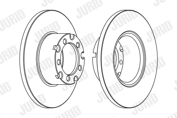 Remschijven Jurid 561135JC