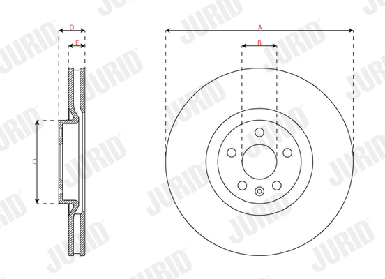 Jurid Remschijf 563452JC-1