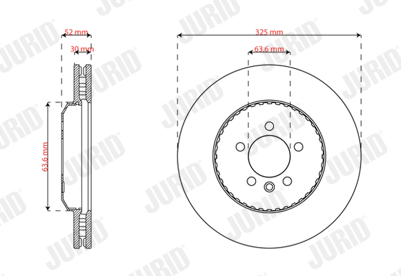 Jurid Remschijf 563722JVC-1