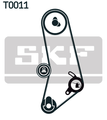 SKF Distributieriem kit VKMA 02111