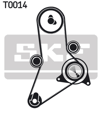 SKF Distributieriem kit VKMA 02381