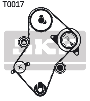 SKF Distributieriem kit VKMA 03240