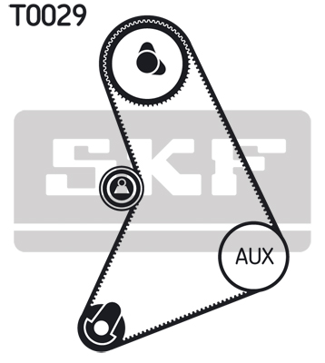 SKF Distributieriem kit VKMA 04001