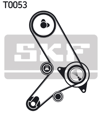 SKF Distributieriem kit VKMA 02154