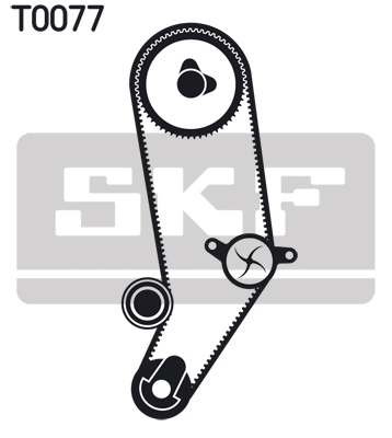 SKF Distributieriem kit VKMA 01032