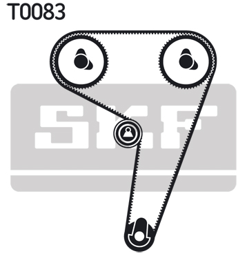 SKF Distributieriem kit VKMA 02224