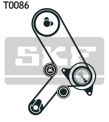 SKF Distributieriem kit VKMA 02169