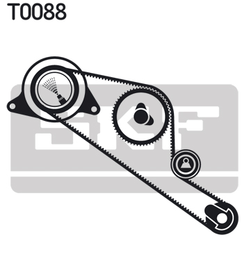 SKF Distributieriem kit VKMA 07400