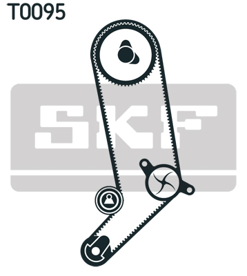 SKF Distributieriem kit VKMA 01265