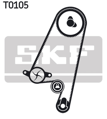 SKF Distributieriem kit VKMA 05402