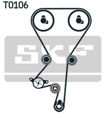 SKF Distributieriem kit VKMA 05220