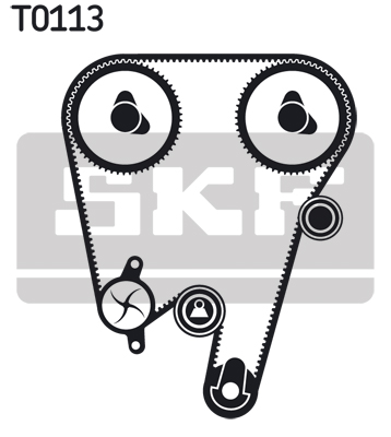 SKF Distributieriem kit VKMA 06603