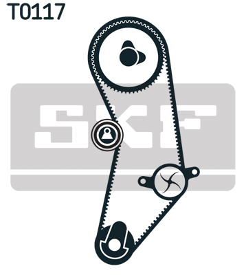 SKF Distributieriem kit VKMA 02201