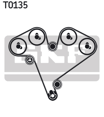 SKF Distributieriem kit VKMA 05502