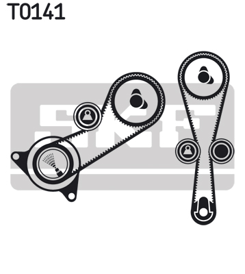 SKF Distributieriem kit VKMA 07302