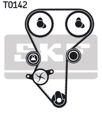 SKF Distributieriem kit VKMA 03214