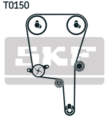 SKF Distributieriem kit VKMA 01114