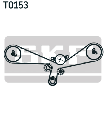 SKF Distributieriem kit VKMA 01202