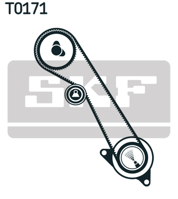 SKF Distributieriem kit VKMA 04108