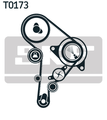 SKF Distributieriem kit VKMA 01130