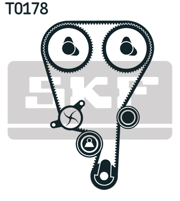 SKF Distributieriem kit VKMA 06800