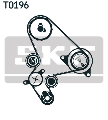 SKF Distributieriem kit VKMA 03248