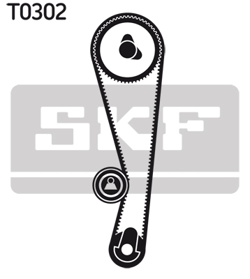 SKF Distributieriem kit VKMA 96000