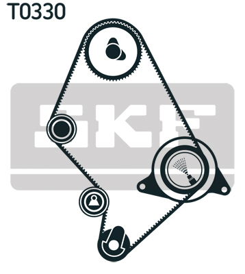 SKF Distributieriem kit VKMA 91124