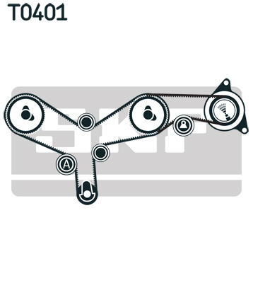 SKF Distributieriem kit VKMA 03261