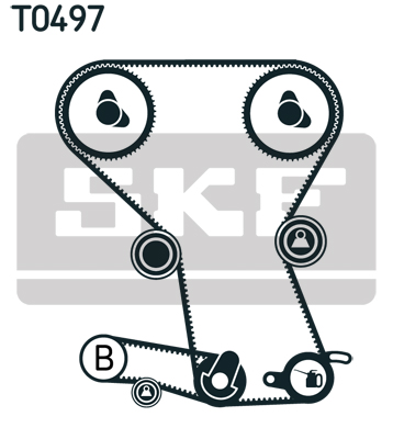 SKF Distributieriem kit VKMA 95023