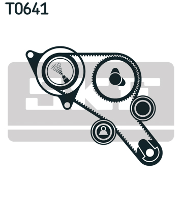 SKF Distributieriem kit VKMA 07406