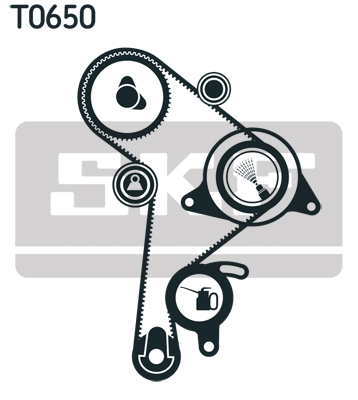 SKF Distributieriem kit VKMA 01256