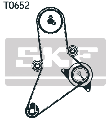 SKF Distributieriem kit VKMA 02383