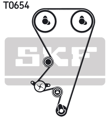 SKF Distributieriem kit VKMA 05202