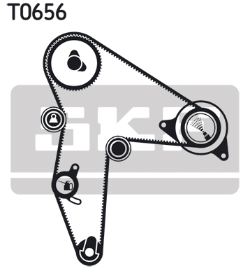 SKF Distributieriem kit VKMA 06502