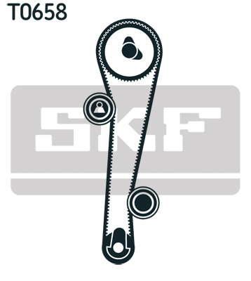 SKF Distributieriem kit VKMA 95656