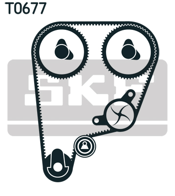 SKF Distributieriem kit VKMA 93210